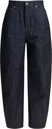 Givenchy Blue Denim Stitch Detail Jeans