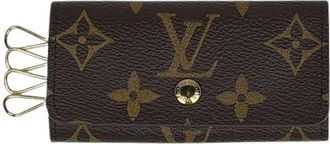 Louis Vuitton Pre-owned Accessories, female, Brown, Size: ONE SIZE Pre-owned Canvas Keycase