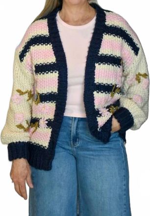 FRNCH Womens Dahlia Cardigan In Rose