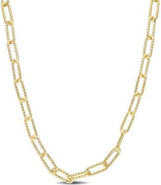 Delmar Paper Clip Chain Necklace in Gold at Nordstrom Rack