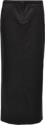 Toteme Black Straight Skirt