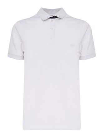 Fay Slim Fit White Polo