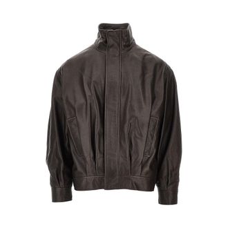 Arma Paulo nappa leather bomber jacket Man 48