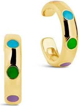 Sterling Forever Truvy Set of 2 Ear Cuffs in Gold at Nordstrom Rack