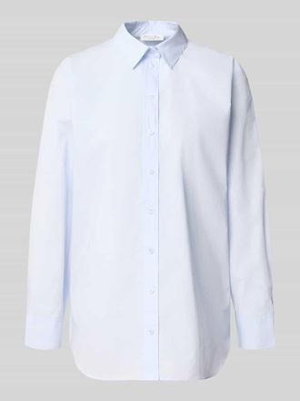 Christian Berg Hemdbluse mit Knopfleiste in Hellblau, Gr&ouml;&szlig;e 38