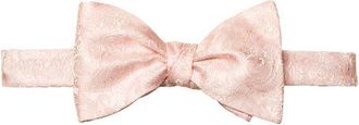 Eton Pink Paisley Silk Bow Tie in Medium Pink at Nordstrom