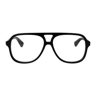 Bottega Veneta Glasses, unisex, Black, Size: 56 MM Bv1417O Square Frame