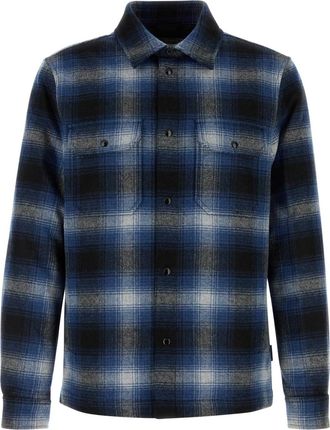 Woolrich Embroidered Wool Blend Alaskan Jacket