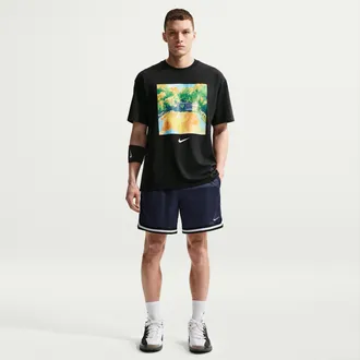 Nike Mens DNA Dri-FIT 6 Basketball Shorts in Blue | FV4933-410