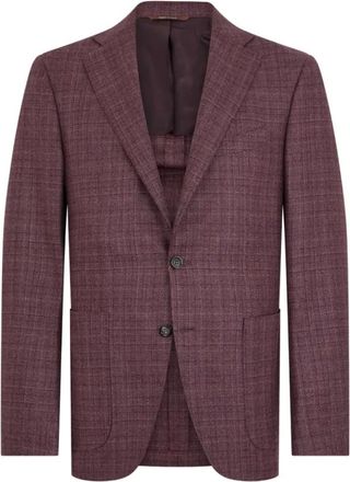Canali Jassen, Heren, Rood, L, Wol, Blazers