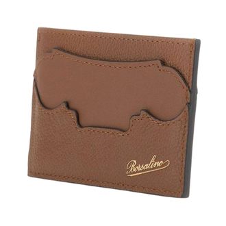 Borsalino Kaarthouder - Heren - Accessoires - Bruin - Maat: ONE Size Leer