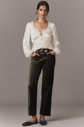 Citizens Of Humanity Delfina High-Rise Straight-Leg Jeans