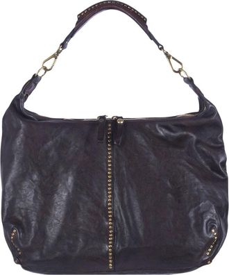 Campomaggi Schoudertas - Dames - Schoudertassen - Bruin - ONE Size - Katoen - Tassen