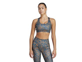 adidas by Stella McCartney TruePurpose Power Impact Training Medium Support Bra IQ4521 Womens Bra Tech Mineral : LG, Elastane/Polyester