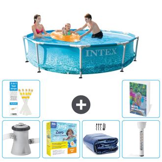 Intex Piscina Con Estructura Redonda - 305x76 Cm - 7-piezas S184
