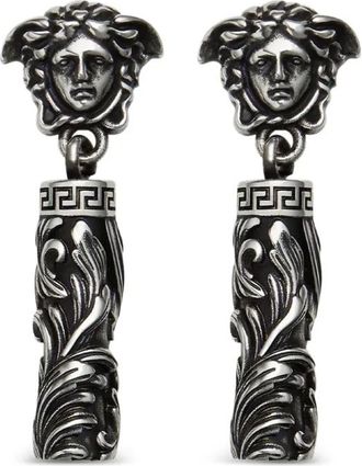Versace Orecchini con testa di Medusa - Argento