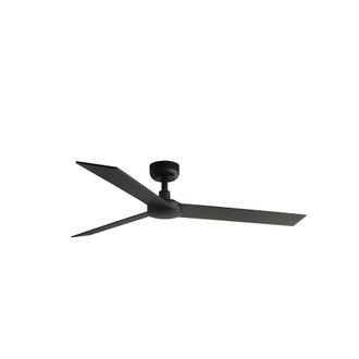 Faro Barcelona Ventilador sin luz plywood nogal 132x132x23.2 cm