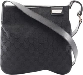 Gucci Borsa a tracolla Pre-owned in tela - - Pre-owned - Donna - Nero - ONE SIZE