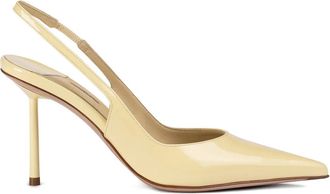 Le Silla Pumps Bella con cintuino posteriore - Giallo