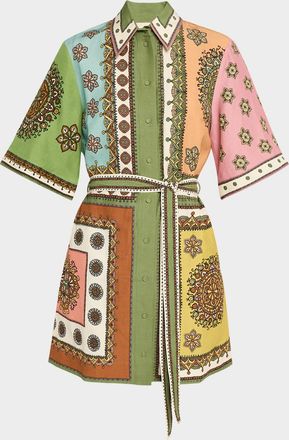 Alemais Contina Mini Shirtdress