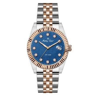 Mathey-Tissot Quartz Blue Dial Ladies Watch H250955D-D