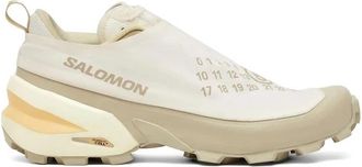 Maison Margiela Cross Dust Sneakers - Dames - Hardloopschoenen - Beige - 37 1/2 EU - Spandex - Fitness