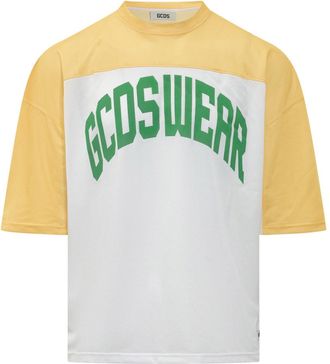 GCDS White Graphic T-Shirt