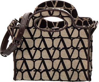 Valentino Le Troisieme Toile Canvas Tote
