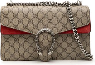 Gucci Pre-owned Gucci Medium GG Supreme Dionysus Shoulder Bag Ladies PNQNAD0M42KLFS1L