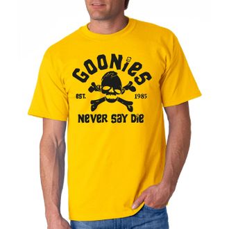 Desconocido Never Say Die Short Sleeve T-Shirt, lemon tree, XL
