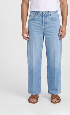 Jacquemus Jeans wide-leg in denim di cotone