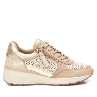 Xti Womens Trainer Sneakers In Beige
