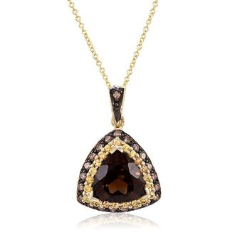 Le Vian Ladies Semi Precious Fashion Pendant in 14k Honey Gold