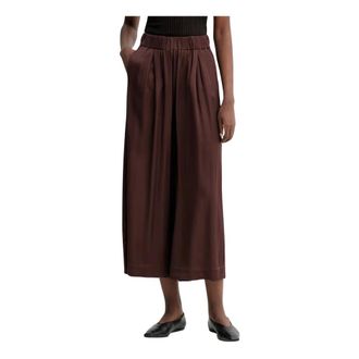 Sessun Broeken, Dames, Bruin, S, Wijde Broek