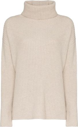 Le Kasha Coltrui - Dames - Coltruien - Beige - S/M - Truien & Vesten