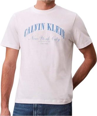 Calvin Klein Jeans Uomo, Top, Bianco, M, new
