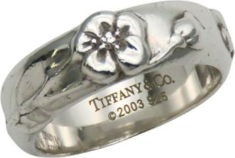 Tiffany & Co. Silver Silver 925 Band Ring (Pre-Owned)