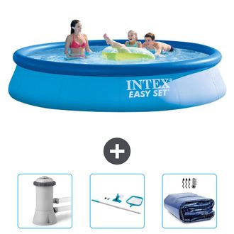 Intex Piscina Easy Set Redonda - 396x84 Cm - 6-piezas Scb81