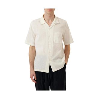 Universal Works Hombre, Camisas, Beige, Talla: M