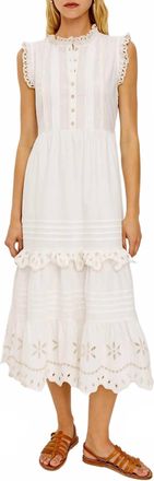 Rails Aubrie Midi Dress In White