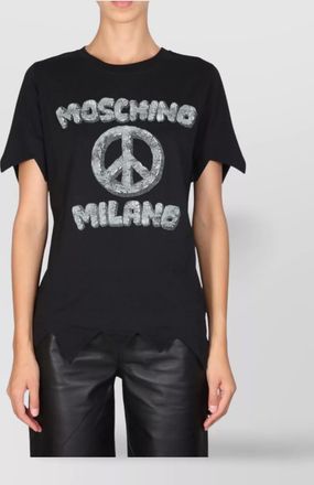 Moschino printed cotton t-shirt