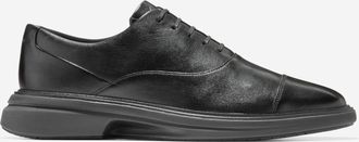 Cole Haan Mens &Oslash;riginal Grand Cityspectre Captoe Oxfords - Black Size 10.5