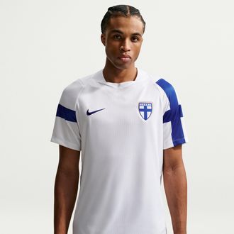 Nike Finland 2026 Stadium Home Nike Mens Dri-FIT Soccer Replica Jersey in White | IO4561-100
