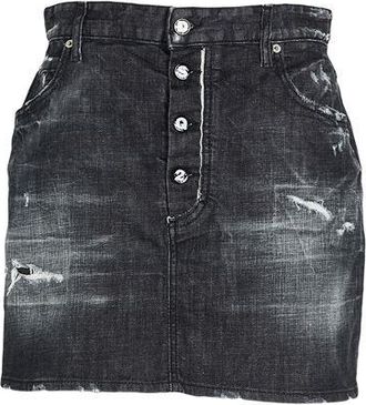Dsquared2 BOTTOMWEAR - Denim skirts on YOOX.COM