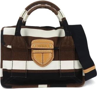 Prada Pre-owned Leather prada-bags - Dames - Vintage Handtas - Zwart - ONE Size - Vintage