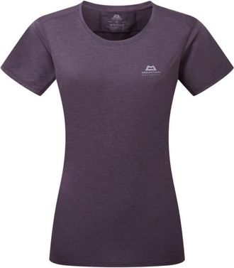 Mountain Equipment Tempi S/S Tee Funktionsshirt f&uuml;r Damen | grau/lila