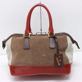 Furla Leather Boston Bag (Pre-Owned)