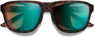 Smith Embark 58mm ChromaPop Polarized Square Sunglasses in Tortoise /Glacier Copper Opal at Nordstrom