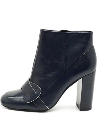 Tory Burch block-heel boots - Blue