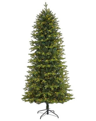 Nearly Natural 8Ft. Belgium Fir Natural Look Artificial Christmas Tree